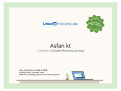 Best Freelance Digital Marketer In Malappuram-Certificate